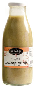 Velouté de champignon tante léa